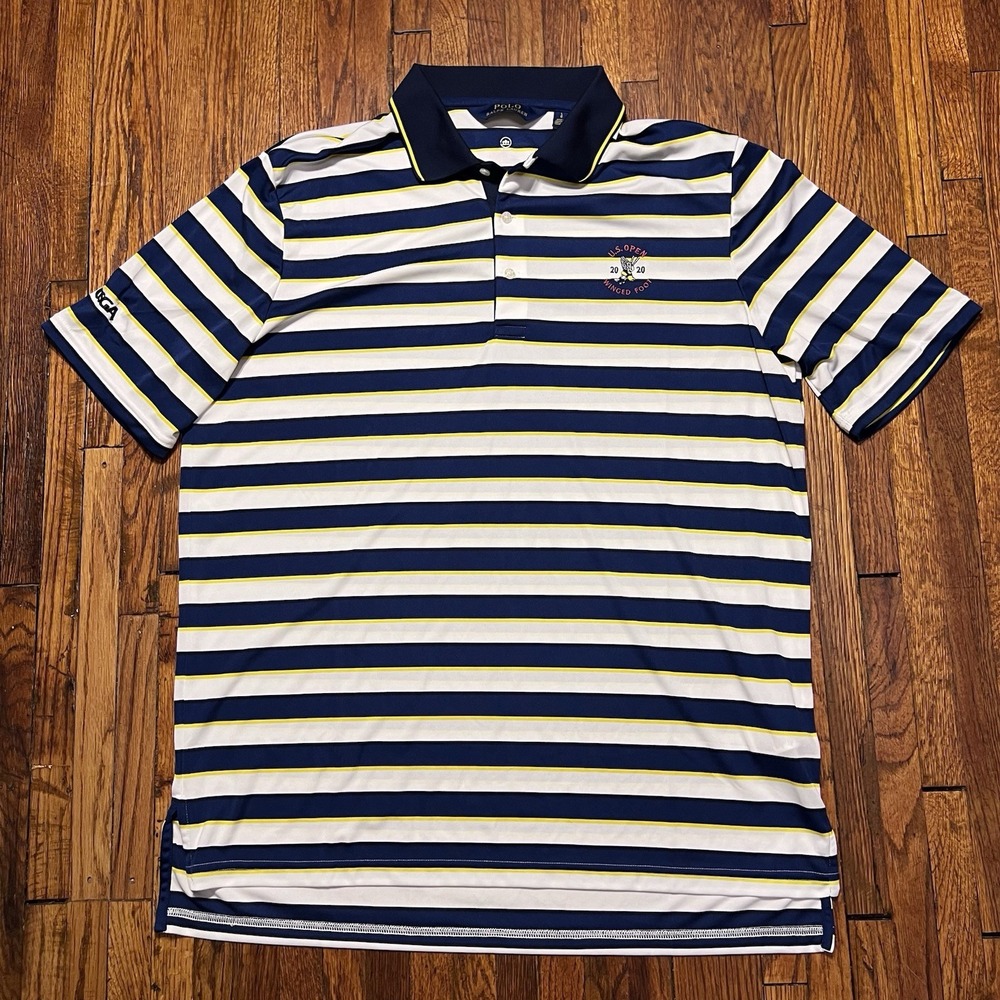 Polo Ralph Lauren US Open 2020 Winged Foot Performance Polo Shirt Men's L Golf